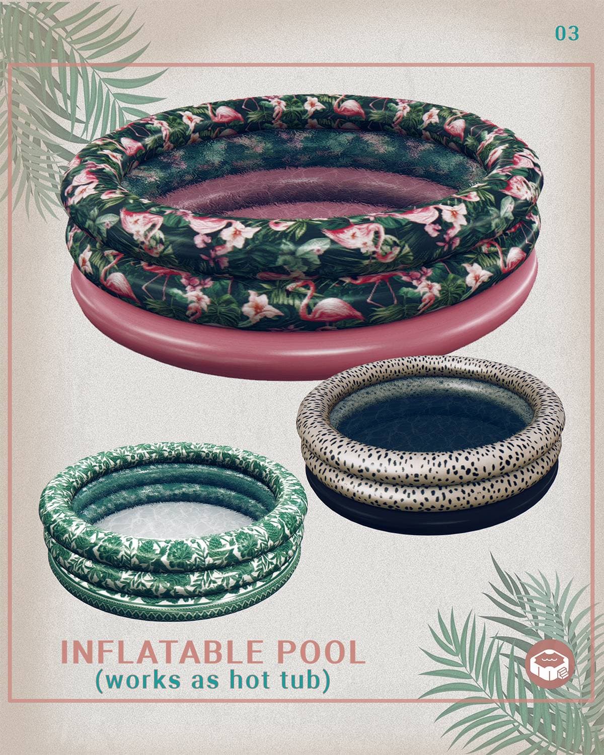 Галерея мода Набор для бассейна Sunkissed Part1 #1